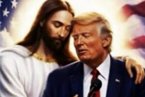 Trump publica una nueva imagen junto a Jesús mientras continúa la polémica por sus críticas al Papa | elmundo.es
