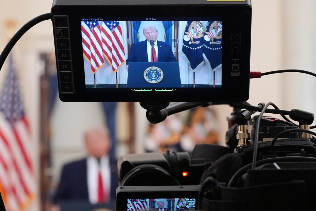 Trump reiteró que están "trabajando codo a codo con Venezuela"