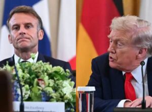 Trump se burla de Macron y dice que su esposa lo trata mal