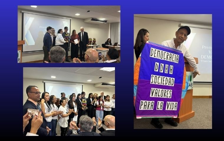 UCAB otorga el Premio Valores Democráticos 2026 y honra la valentía de la sociedad civil