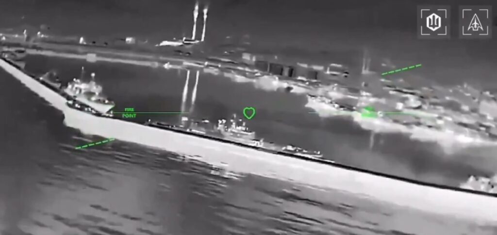 Ucrania alcanza una fragata portamisiles rusa en el mar Negro - AlbertoNews