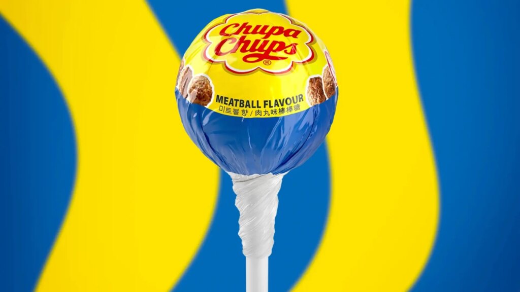 Un Chupa Chups con sabor a albóndiga: la empresa española se alía con Ikea para crear esta piruleta única que puedes probar gratis