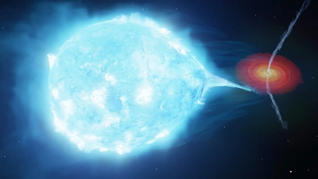 Un agujero negro situado en nuestra galaxia lanza chorros con una energía equivalente a 10.000 soles y viajan a media velocidad de la luz. Científicos acaban de medir por primera vez su potencia real