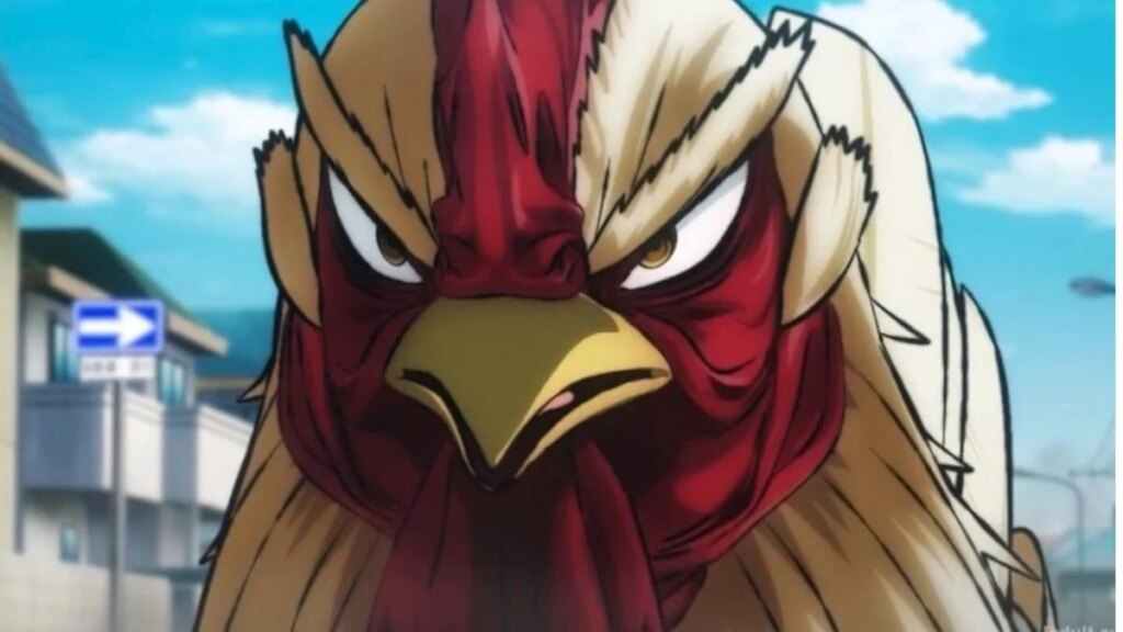 Un gallo contra demonios y nadie puede dejar de verlo: el anime más absurdo se vuelve adictivo