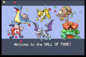 Un jugador de Pokémon Rojo Fuego completa el juego sin lanzar ni una Poké-Ball