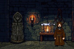 Un ruso y un ucraniano están haciendo un juego sobre la Inquisición en Asturias