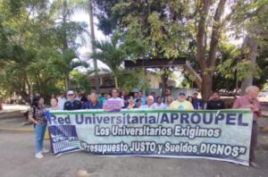 Upel Maracay acató el paro nacional universitario de 24 horas este #22Abr