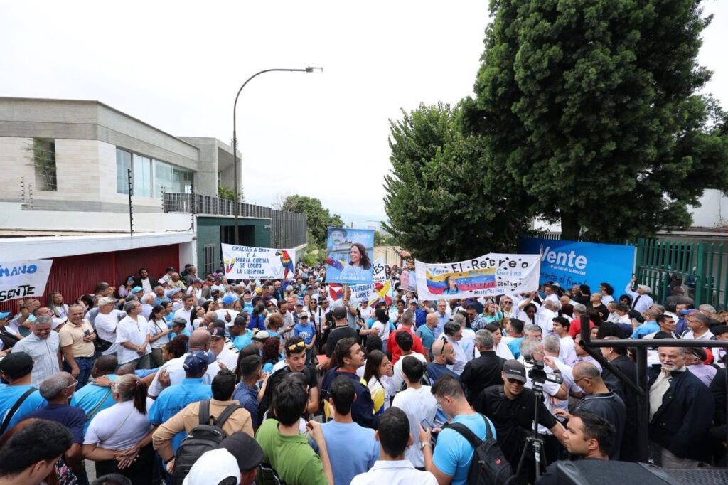 VIDEO: sede de Vente Venezuela en la quinta El Bejucal reabre sus puertas por todo lo alto