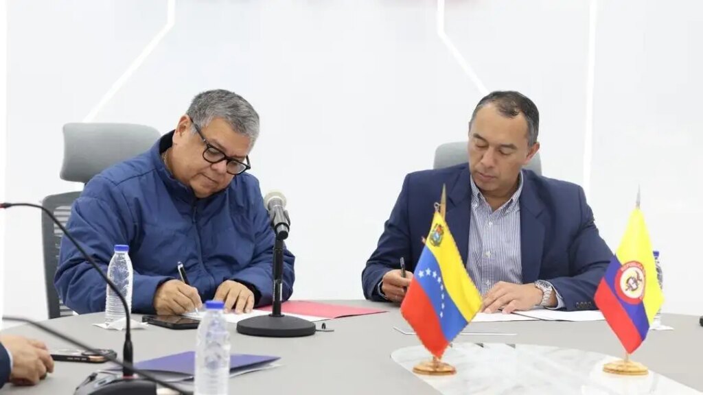 Venezuela y Colombia firman acuerdo para reactivar la conexión de energía eléctrica
