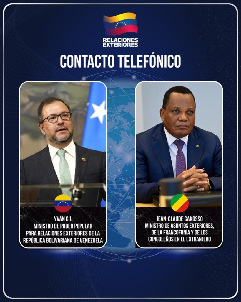 Venezuela y la República del Congo trabajan en nuevas áreas