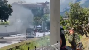 Videos de emergencia después de que carro cargado con explosivos estallara junto a Batallón Militar Pichincha de Cali: Ejército se pronunció