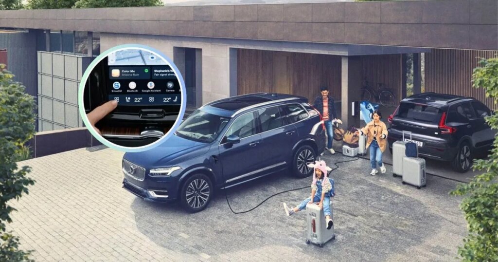 Volvo actualiza 2,5 millones de coches con una nueva interfaz