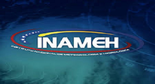 INAMEH presentó las Condiciones Meteorológicas para las próximas 24 horas, de este lunes 25 de mayo 2026