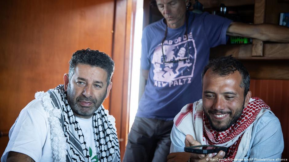 Activistas de la Flotilla, en centro de detención en Israel