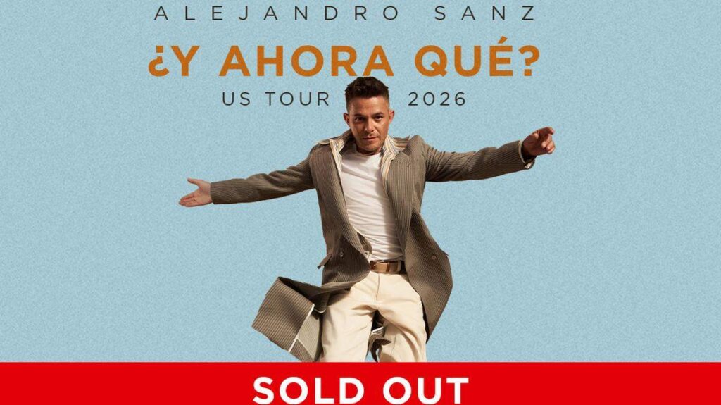 Alejandro Sanz logra sold-out en Miami: concierto en el Kaseya Center este 2 de mayo