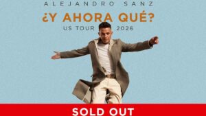 Alejandro Sanz logra sold-out en Miami: concierto en el Kaseya Center este 2 de mayo