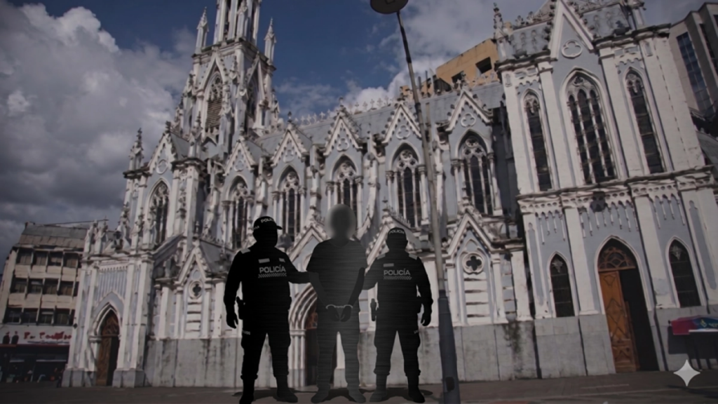 Alias Rasputín, la cara detrás de la destrucción de bienes y patrimonio de interés cultural en la iglesia La Ermita, en el centro de Cali