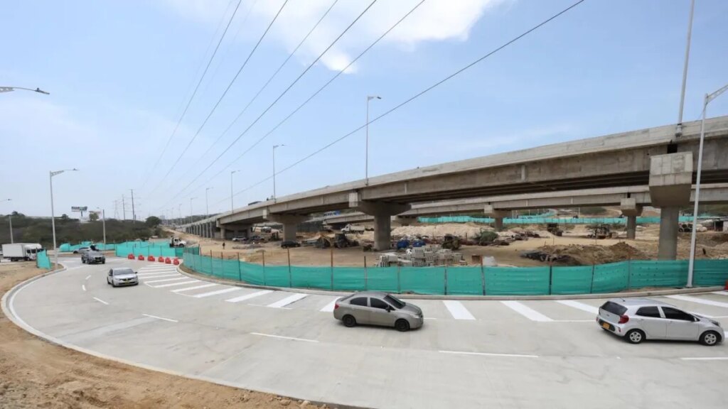 Barranquilla: habilitan nuevo tramo del intercambiador vial de Alameda del Río; buscan descongestionar la Circunvalar y mejorar la movilidad