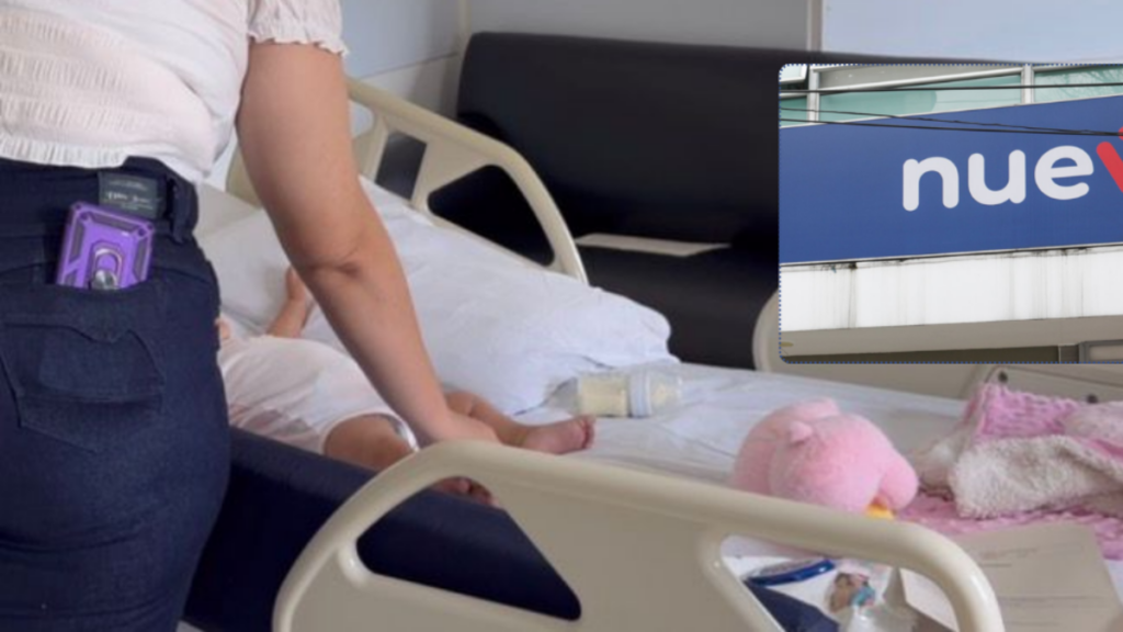 Bebé lleva 18 días hospitalizada en Bucaramanga esperando cirugía vital por demoras de la Nueva EPS: 'Si la atienden, no me importa viajar a Bogotá'