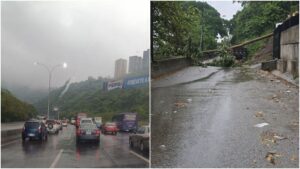 Caracas colapsó tras las lluvias de este 13 de mayo: Árboles caídos y zonas sin luz