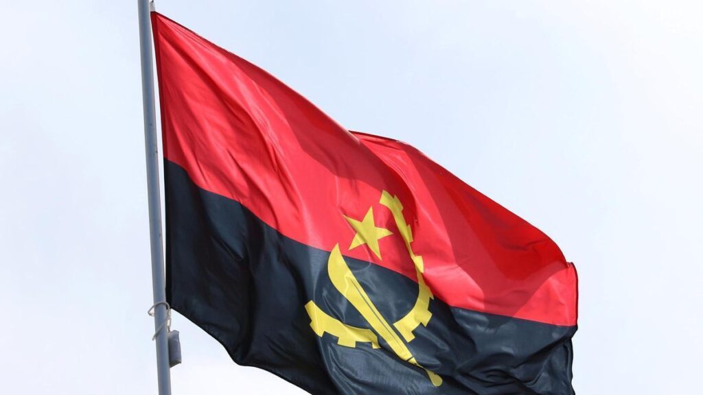 Archivo - Bandera de Angola