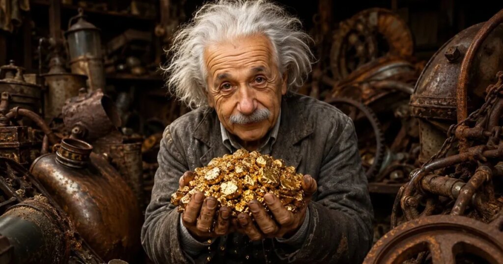 Científicos descubren por qué el oro no se oxida durante miles de años y Einstein tiene mucho que ver