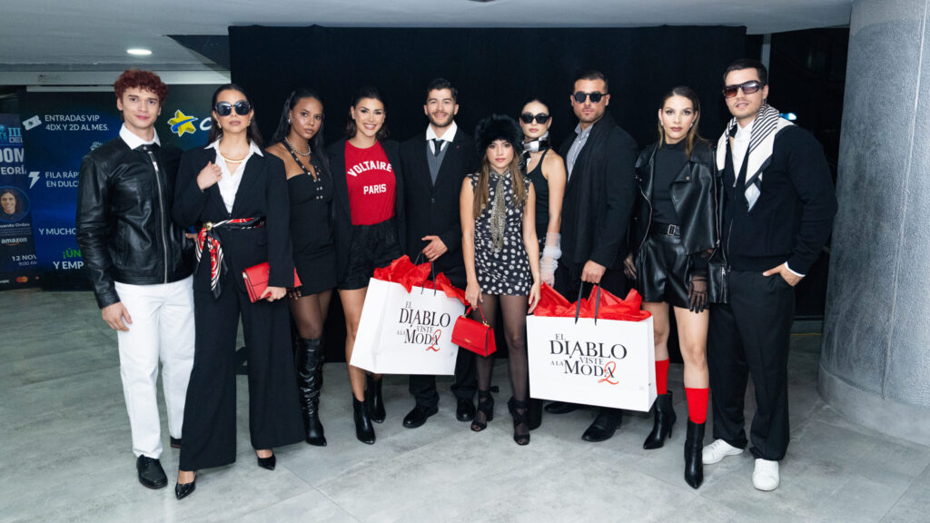 Cinex y Avanti celebran el preestreno de El Diablo Viste a la Moda 2 con un desfiles de altura