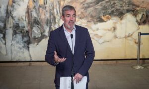 Clavijo espera que el desembarco del ‘Mv Hondius’ se produzca «con todas las garantías» tras su amarre | europapress.es