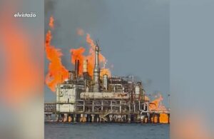 Comunicado: Incendio en plataforma del Zulia deja seis trabajadores de PDVSA heridos