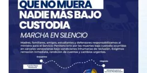 Convocan marcha silenciosa en Caracas
