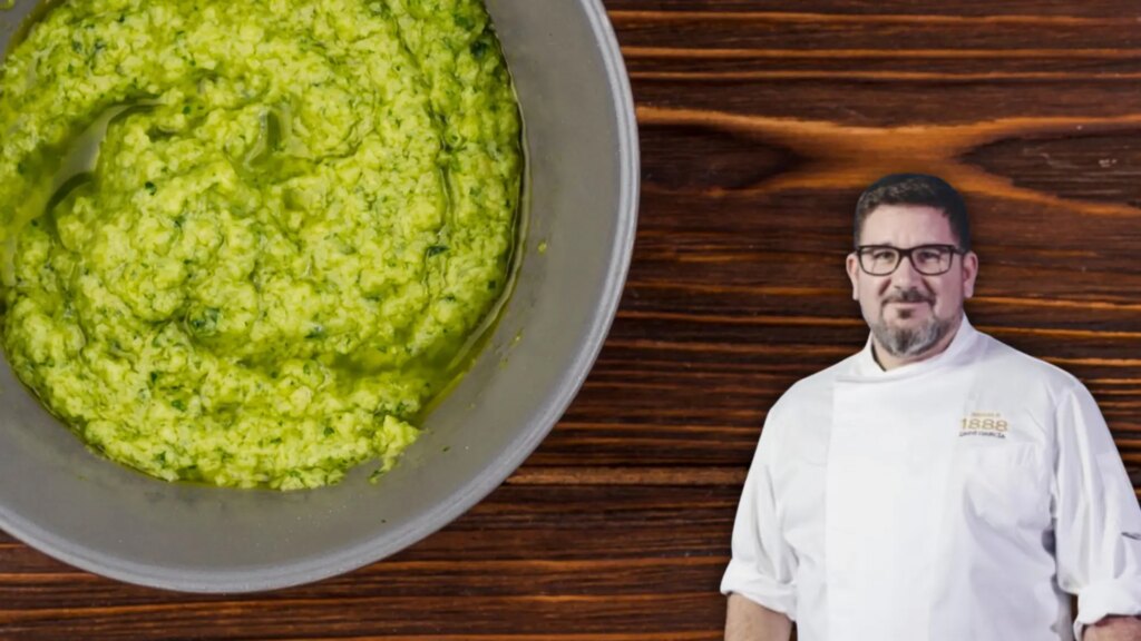 Dani García, chef Michelin: "Para hacer un pesto verde casero y con textura, añade una pizca de panko"