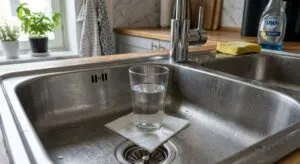 Dejar un vaso y un papel en el fregadero antes de irse de vacaciones: para qué sirve y por qué es tan importante