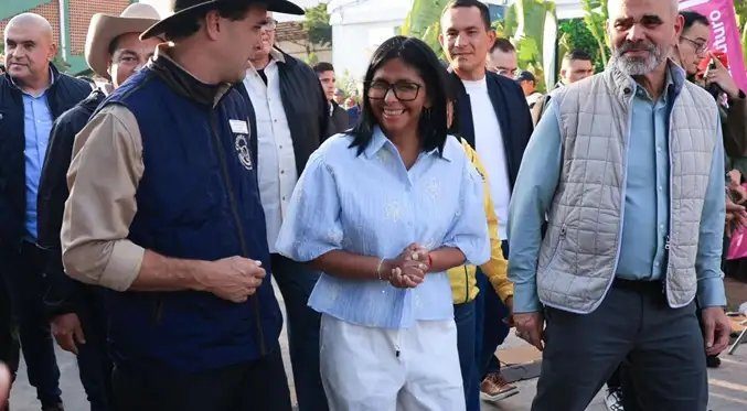 Delcy Rodríguez: Venezuela está lista para negociar con Guyana