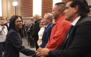Delcy Rodríguez borra tuits de Álex Saab tras su deportación