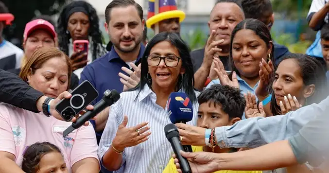 Delcy Rodríguez sobre Alex Saab: “Son asuntos entre EEUU y él”