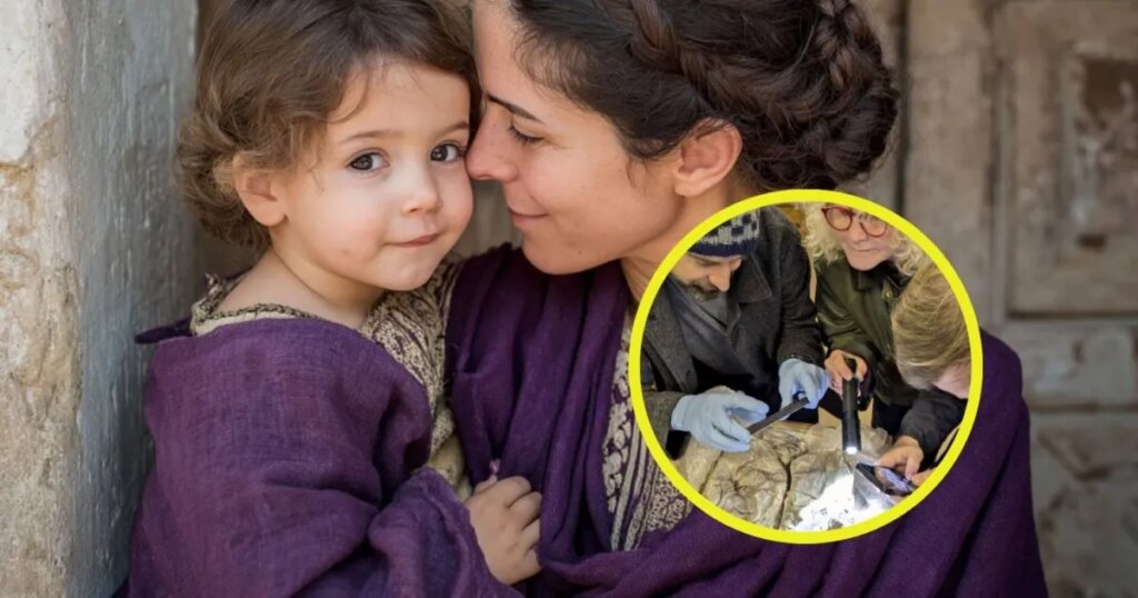 Descubren por qué hace 1700 años dos niños fueron amortajados con púrpura imperial, el tinte que valía 3 veces su peso en oro