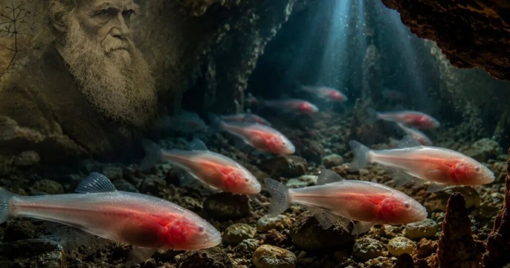 Descubren un pez que evolucionó durante millones de años bajo tierra y desafía una de las ideas de Darwin
