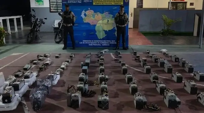 Desmantelan granja clandestina de minería digital en el Zulia