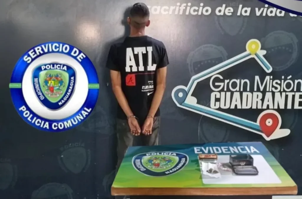 Detenido microtraficante en cerro de Naguanagua 