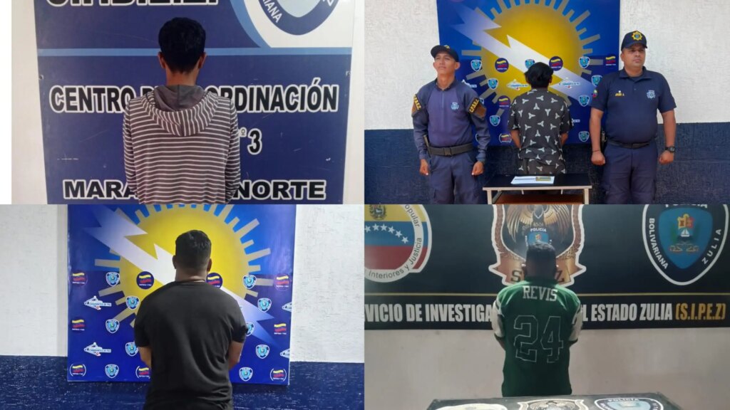 Detenidos cuatro sujetos por violencia de género en Maracaibo