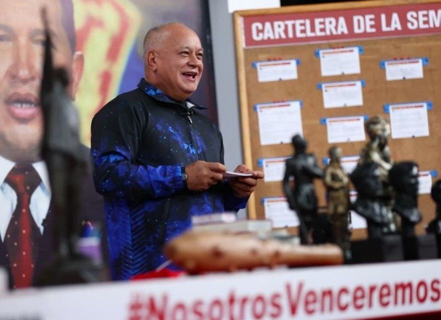 Diosdado Cabello salió con su "verdad" sobre lo que pasó con Alex Saab y cómo descubrieron la cédula chimba (VIDEO)