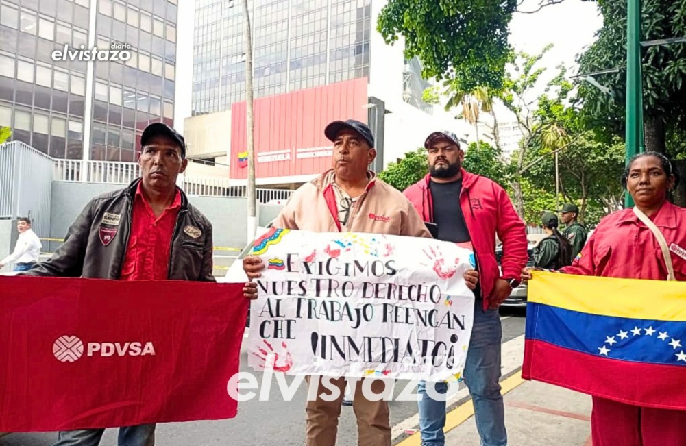 Doce ex trabajadores petroleros que reclamaban su reenganche en PDVSA La Campiña casi terminan detenidos