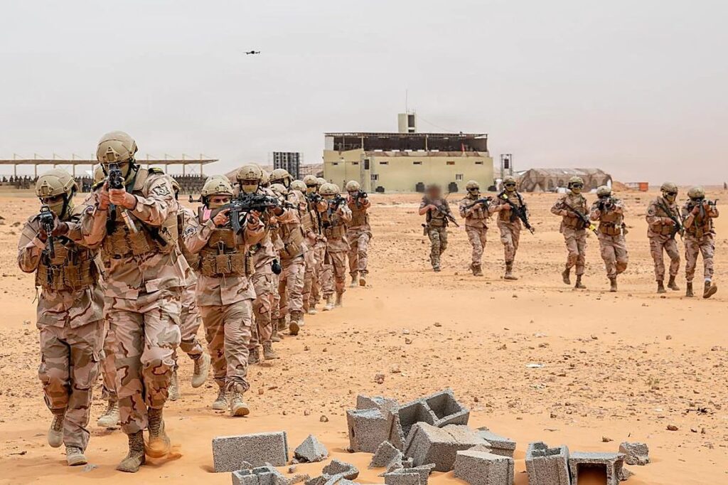 Dos militares estadounidenses desaparecieron durante maniobras en Marruecos