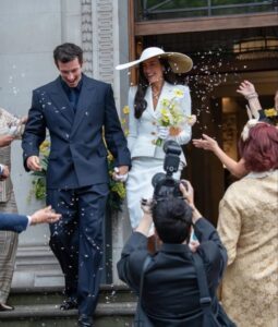 Dua Lipa y Callum Turner se casaron en Londres