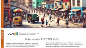 ENCOVI 2025: 70% de niños sin alimentación escolar diaria