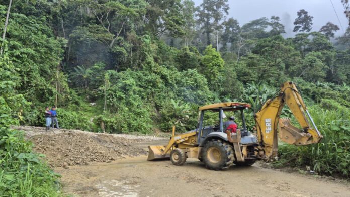 Ejecutan labores de despeje en la Troncal 002 en Mérida tras las intensas lluvias
