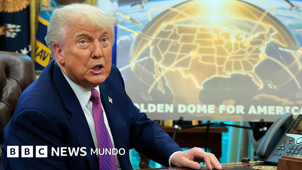 El "Domo Dorado" de más US$1 billón que Trump quiere construir no protegería a EE.UU. de un ataque masivo de Rusia o China