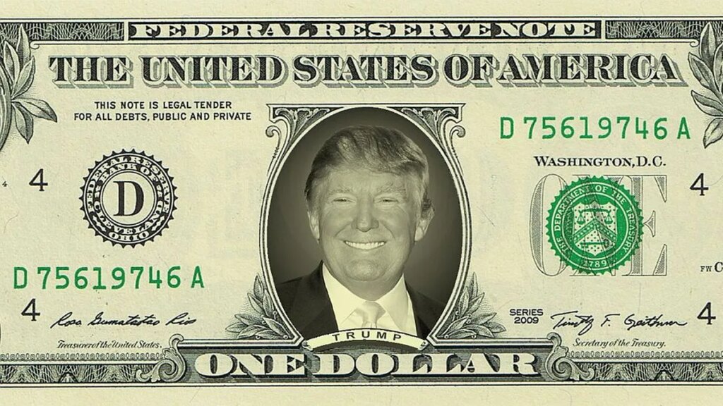 El gobierno de Donald Trump acelera un proyecto para crear un billete de u$s250 con su cara