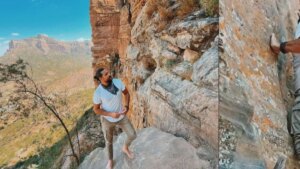Escaló la montaña para entrar a la iglesia más inaccesible del mundo y esto fue lo que encontró: ‘Hay una especie de comunión con la Tierra’