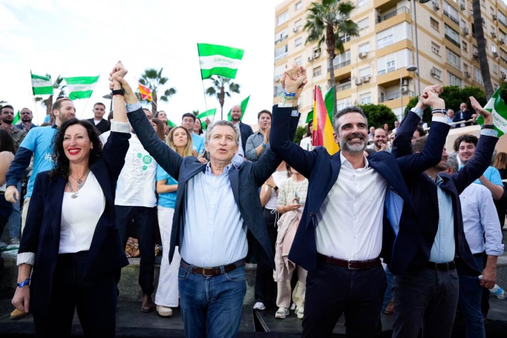 Feijóo pide el voto "útil" que "vale por dos": "Para que Moreno tenga una mayoría estable y para cambiar el Gobierno"